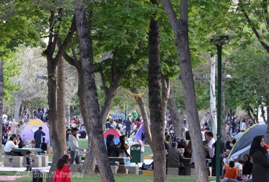 سیزده بدر در شیراز