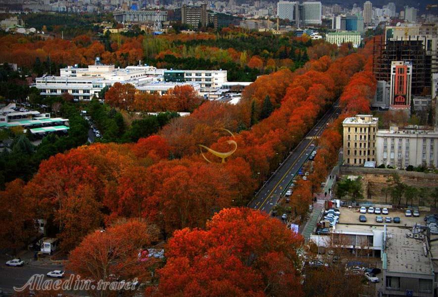خیابان ولی عصر تهران در فهرست موقت یونسکو قرار گرفت